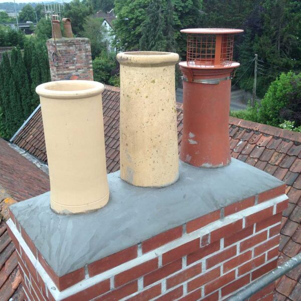 Pots installed and flaunched.