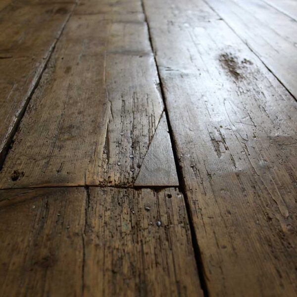 Repaired floorboard