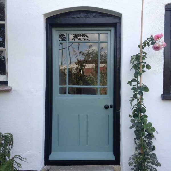 Back door restored.