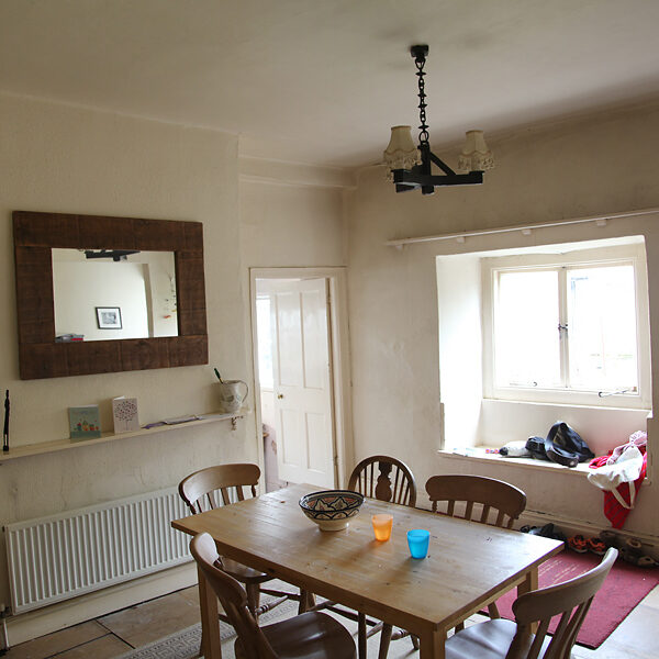 Dining room when we first moved in.